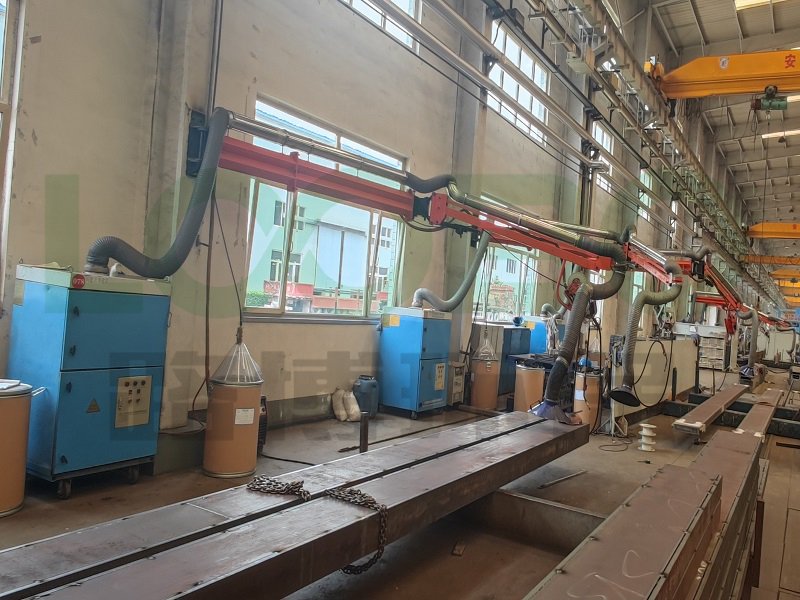 路博環(huán)保|某機(jī)械制造廠焊機(jī)吸氣臂除塵案例賞析